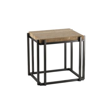 TINE SIDE TBL 52*42*48(CM) BRNBLK