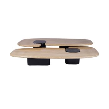 HOOK COFFEE TABLE CREAM SET OF 2