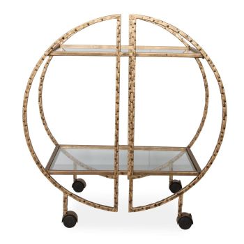 ZELINA BAR CART 76*83*45(CM) 25065