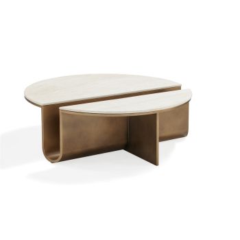 TRIVER COFFEE TABLE BIEGE