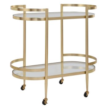 ISABELLE BAR CART 86*46*81(CM) 24246