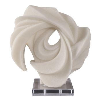 LAILA STATUE WHT 38(CM