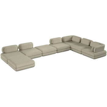 SECTIONAL (8P) (2COR/4ALC/2OT)