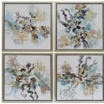 LUSTROUS LINE WALL ART