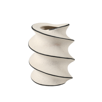 HAND DRAWN SPIRAL VASE B 15*20(CM) FD-D25049B