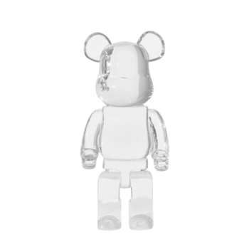 TRANSPARENT BEAR DECO 12*10*26(CM) FC-SZ21109A