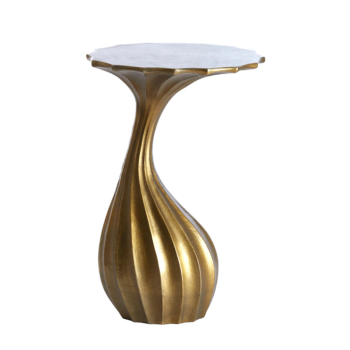 NYOKO SIDE TBL BRNZ 41*36*63(CM) 6791718