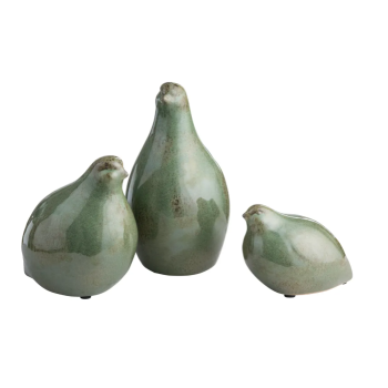 PARTRIDGE STATUE GRN (S/3) 10/15/23(CM) CVDZEP035A