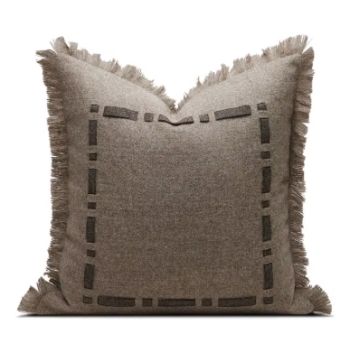 TORONTO CUSHION 45*45(CM) BROWN