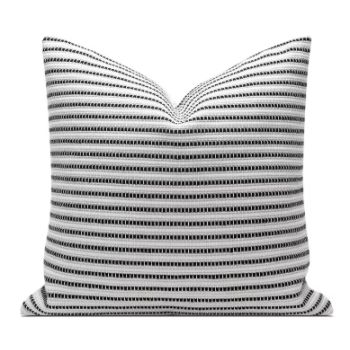 MELISSA CUSHION 45*45(CM) BLACK AND WHITE