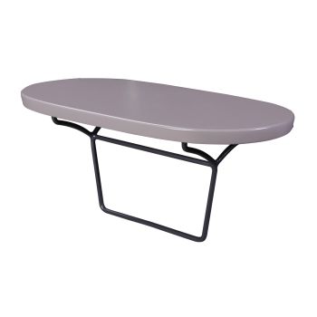 EDGE COFFEE TRAY GRY 50*25*21(CM)