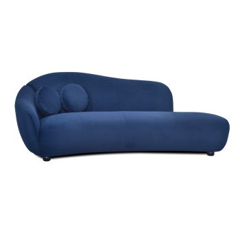 CRIS SOFA CHAISE BLUE