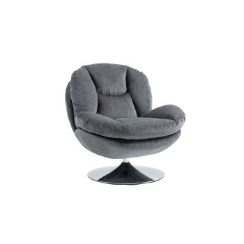 TOPI CHAIR GRY 84*81*84(CM) TPI-FAUT092