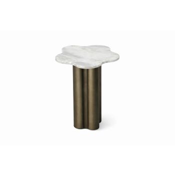 TRIA SIDE TABLE MARBLE
