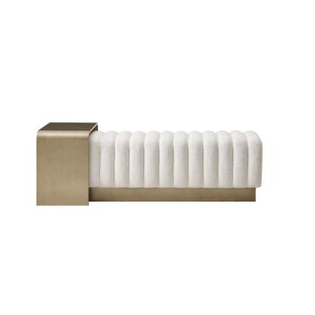 BETTY BENCH W/ SIDE TABLE