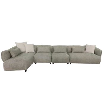 VISTA SECTIONAL (4P) GREY