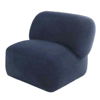 JAY SWIVEL CHR BLU 95*91*75*SH41(CM)